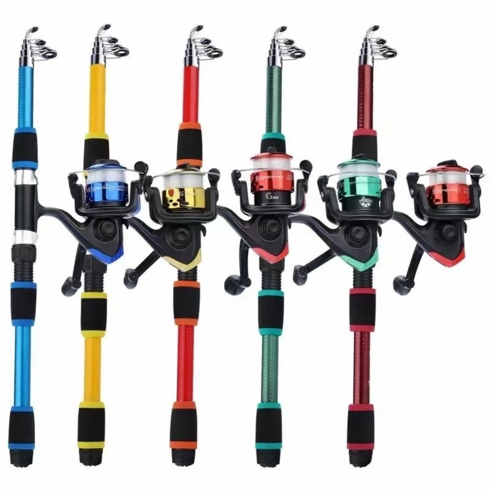 Canne à pêche télescopique de  - Fishing Rod Combo avis et prix