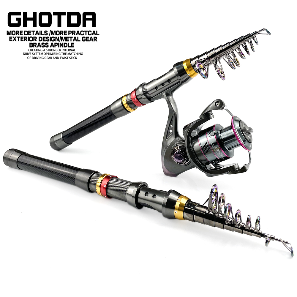 Canne à pêche Spinning télesco - Fishing Rod Surf avis et prix
