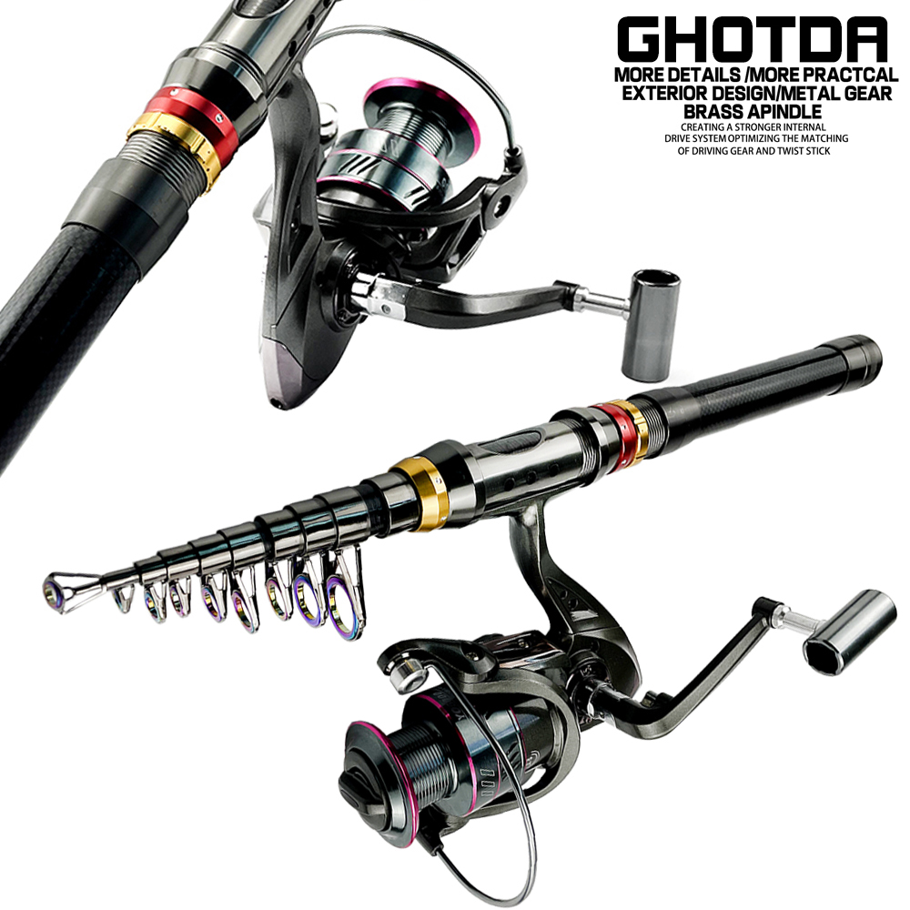 Canne à pêche Spinning télesco - Fishing Rod Surf avis et prix