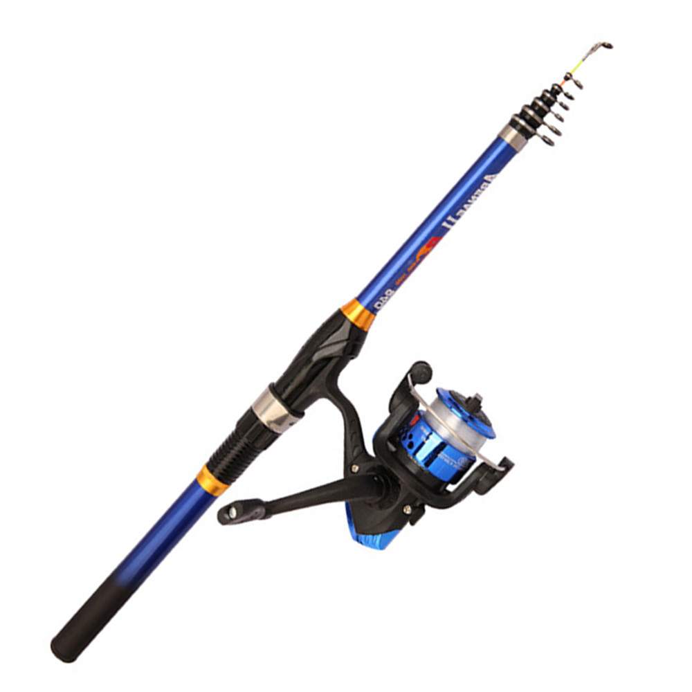 Canne à pêche télescopique en  - Fishing Rod Surf avis et prix