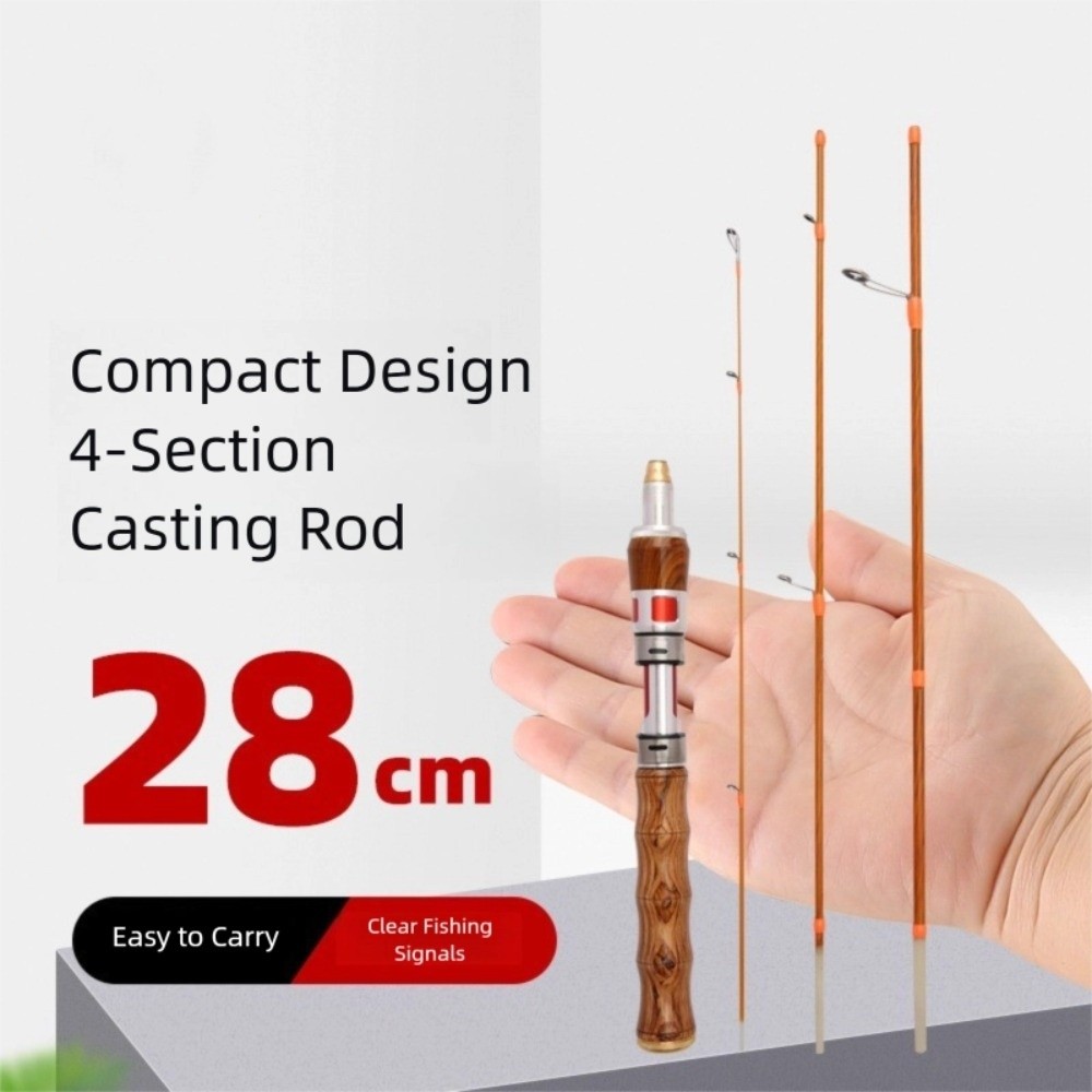 Canne à pêche spinning 4 secti - Fishing Rod Carbon Fiber avis et prix