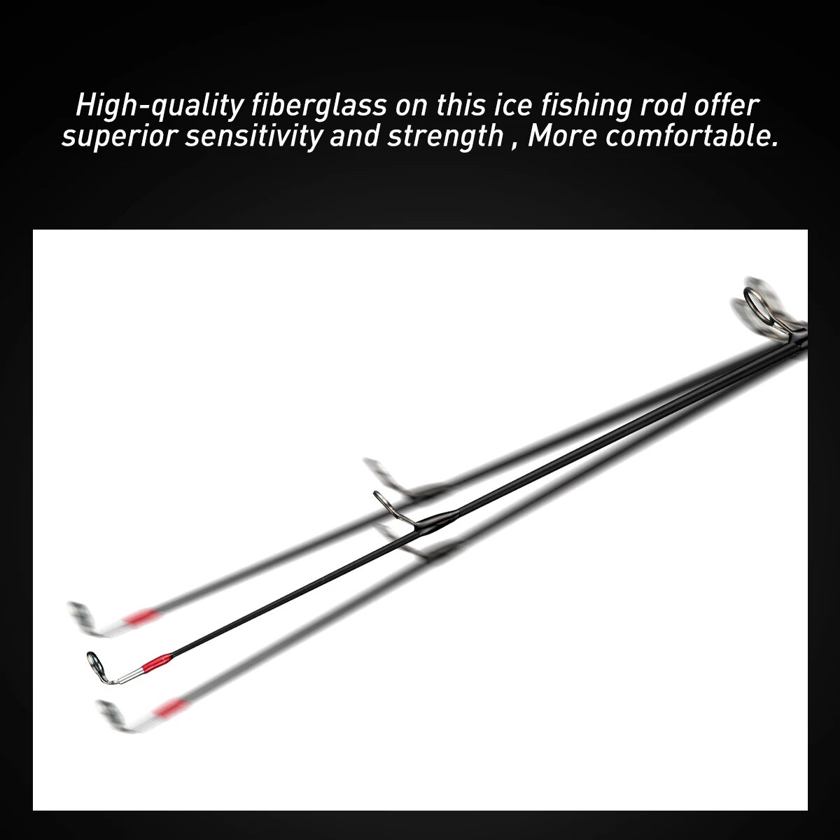 Canne à pêche sur glace 50 cm  - Fishing Rod Ice avis et prix