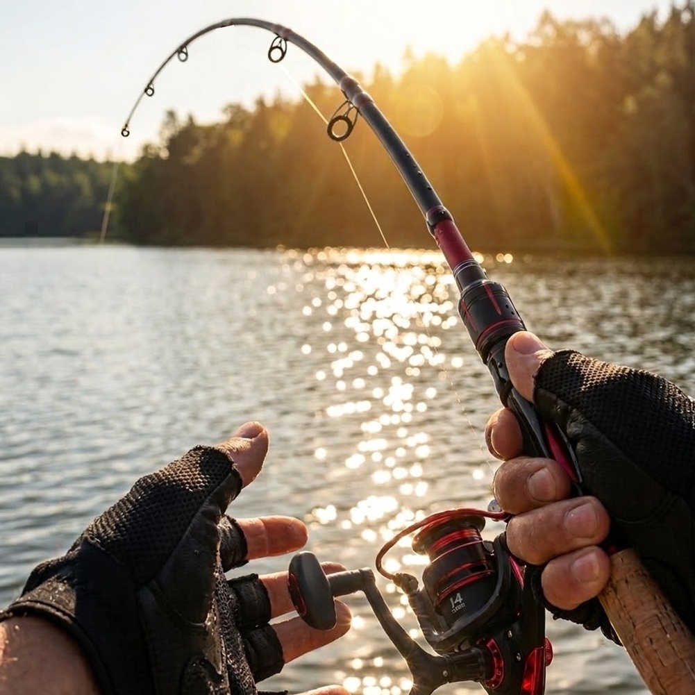 Canne à pêche ultralégère en f - Fishing Rod Combo avis et prix