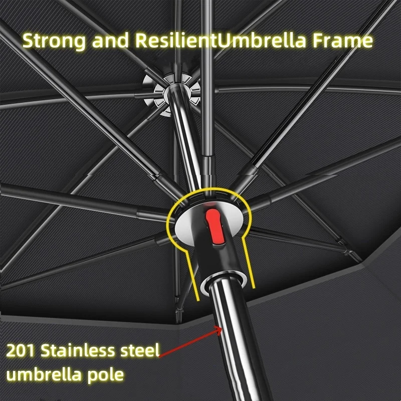 Parasol de pêche 2.0-2.6M, tig - Fishing Rod Carbon Fiber avis et prix
