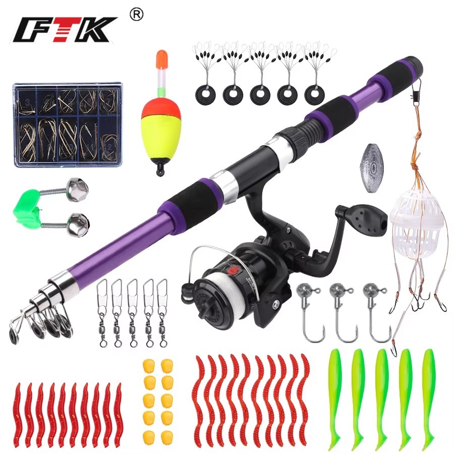 FTK 1.8M Portable filature can - Fishing Rod Building Kit avis et prix